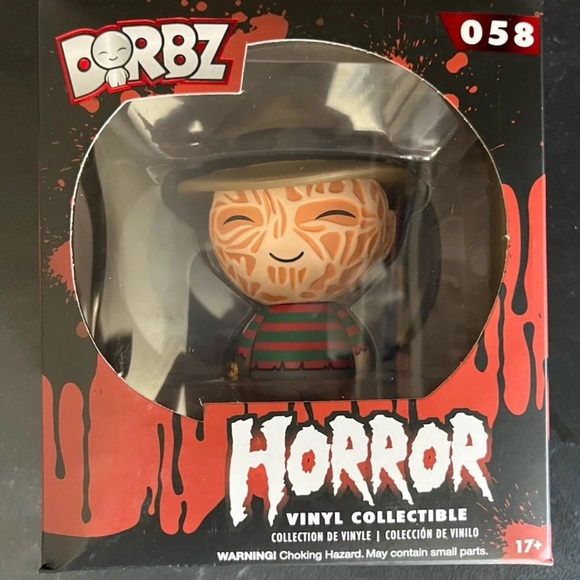 Freddy Krueger Funko Dorbz Horror Nightmare on Elm Street 058 NEW - Picture 1 of 5